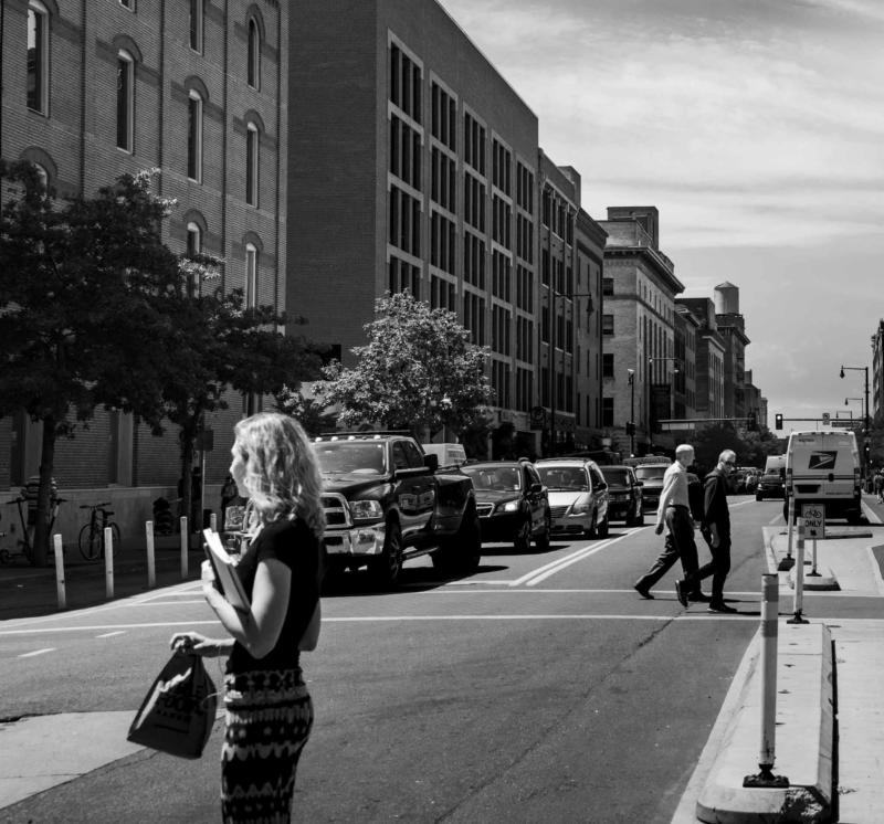 Exiting Union Station